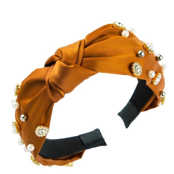 Accessories - Pumpkin spice color headband